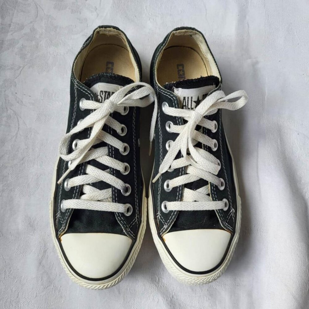 Converse Black Sneakers - Women's 7, Men's 5